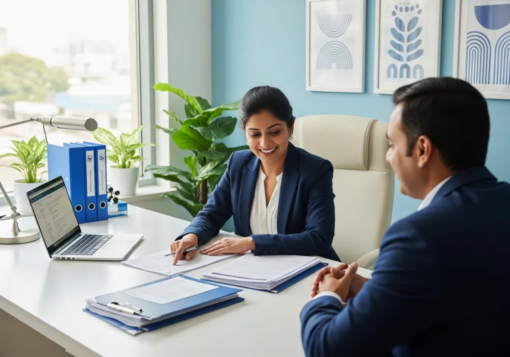 A registration expert helping a founder set up their company